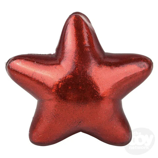 The Toy Network-3" Squish Sticky Glitter Star--Legacy Toys