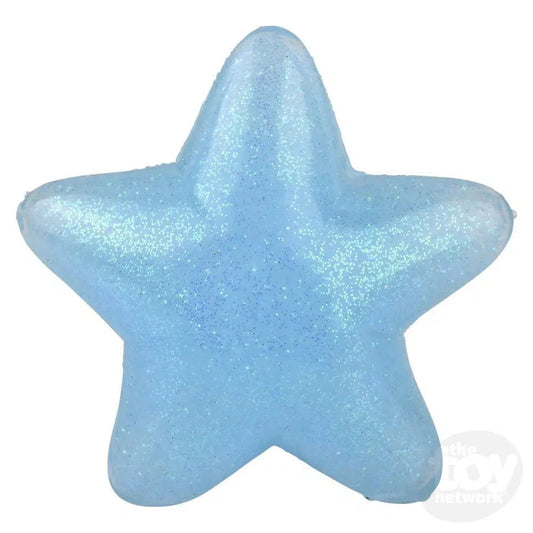 The Toy Network-3" Squish Sticky Glitter Star--Legacy Toys