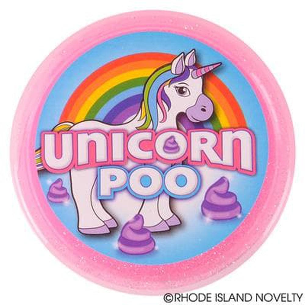 The Toy Network-3" Unicorn Poo Putty--Legacy Toys