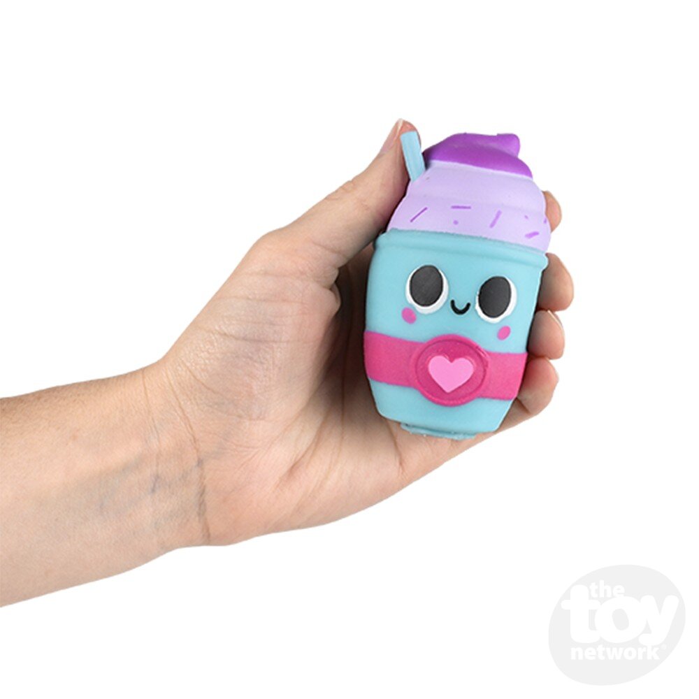The Toy Network-3.5" Squish And Stretch Frappe-CA-SSFRA-Legacy Toys