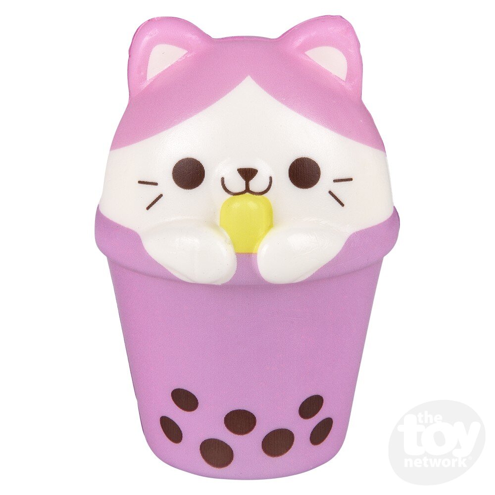 The Toy Network-4" Squish Bubble Tea Animal-CA-SBTA4-Legacy Toys
