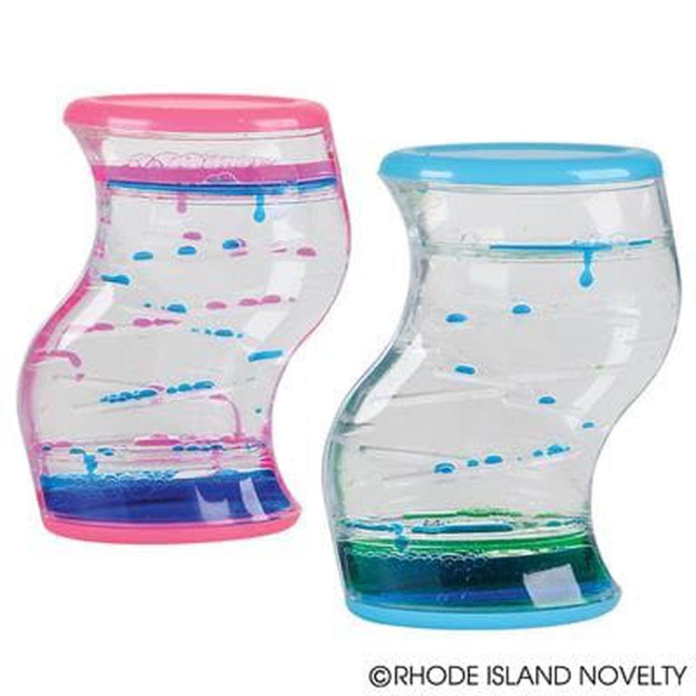The Toy Network-5.5" Dual Color Liquid Timer Assorted Styles-FR-DUALI-Legacy Toys