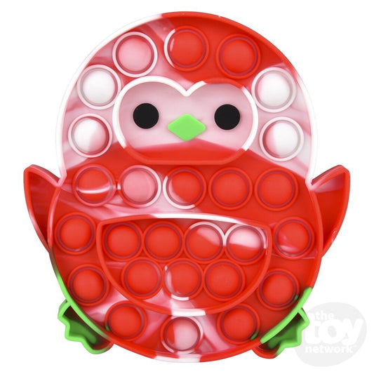 The Toy Network-6" Holiday Penguin Bubble Poppers-ZC-BPPE6-Legacy Toys