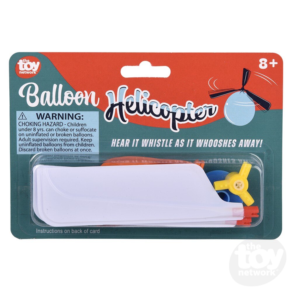 The Toy Network-7" Balloon Helicopter-CA-BALHE-Legacy Toys