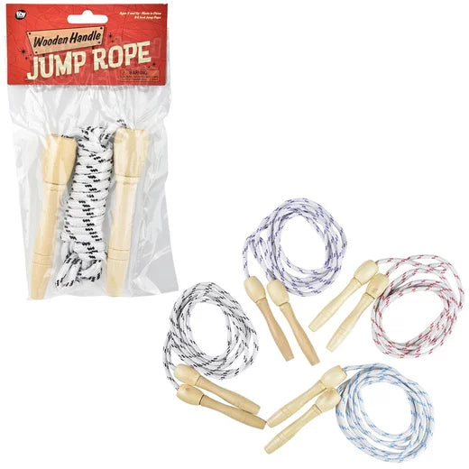 The Toy Network-7 Foot Jump Rope With Wooden Handle--Legacy Toys