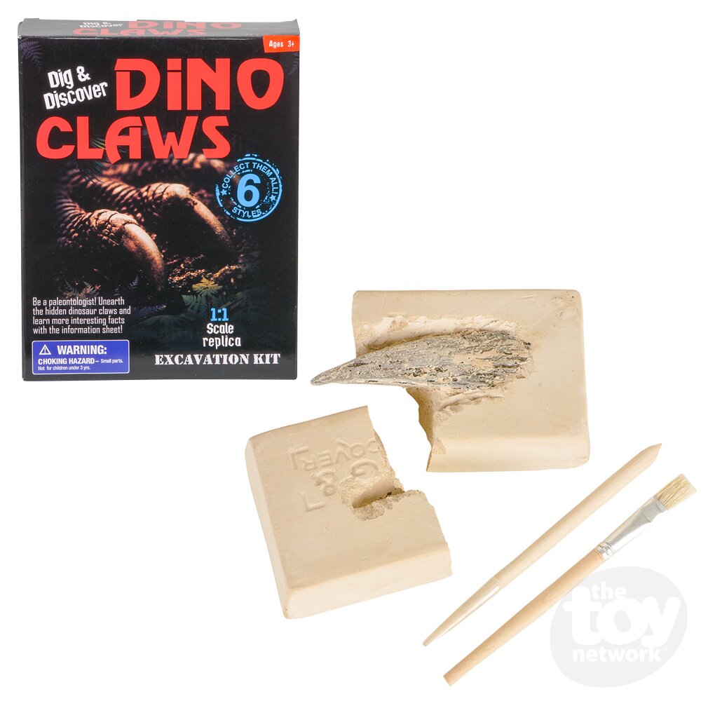 The Toy Network-Dinosaur Claw Excavation Kit-AM-EXDCL-Legacy Toys