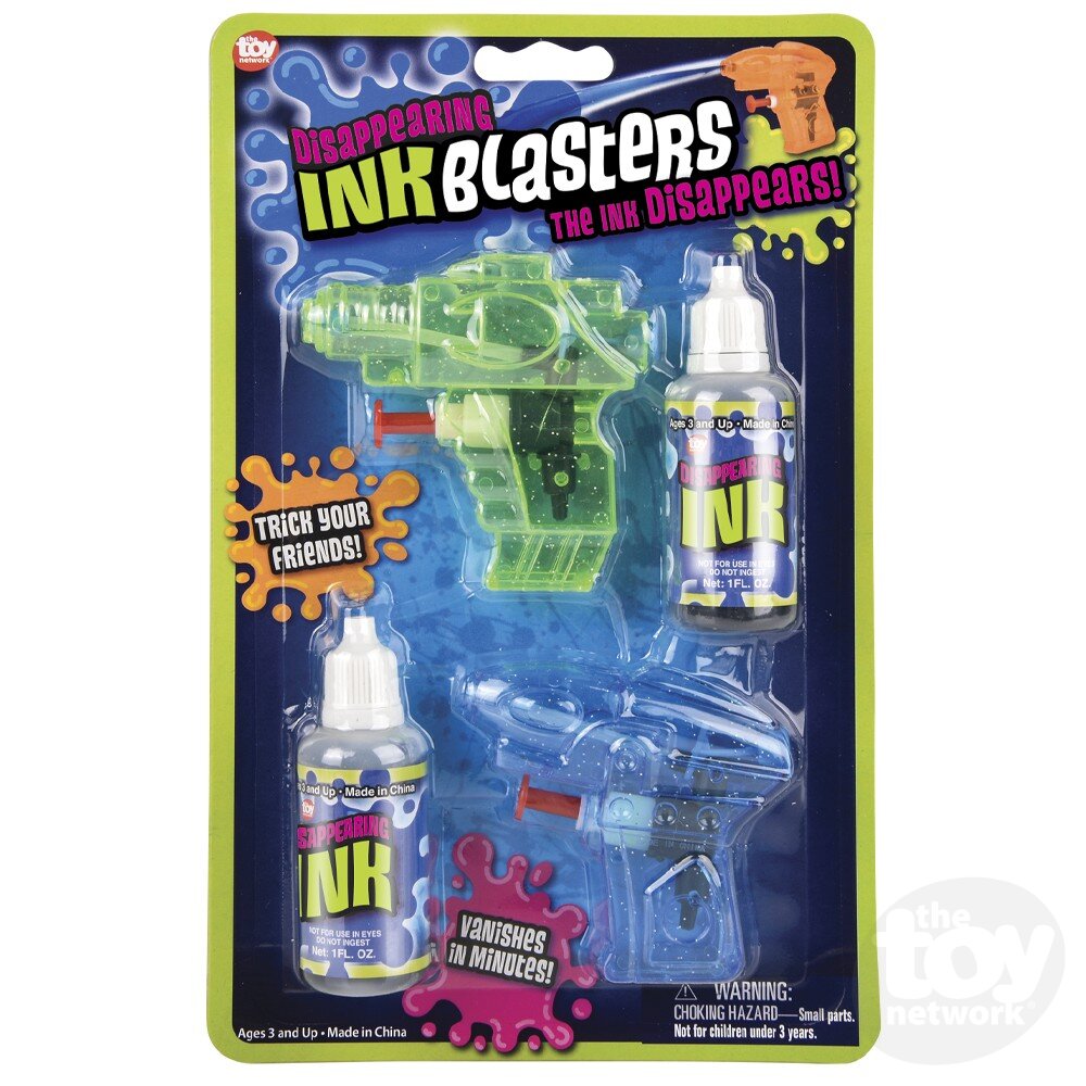 The Toy Network-Disappearing Ink Blasters-JK-DISWB-Legacy Toys