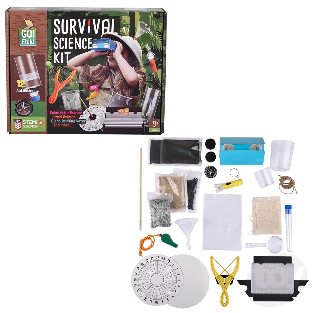 The Toy Network-Edu-Stem Survival Science Kit-AM-EDSUR-Legacy Toys