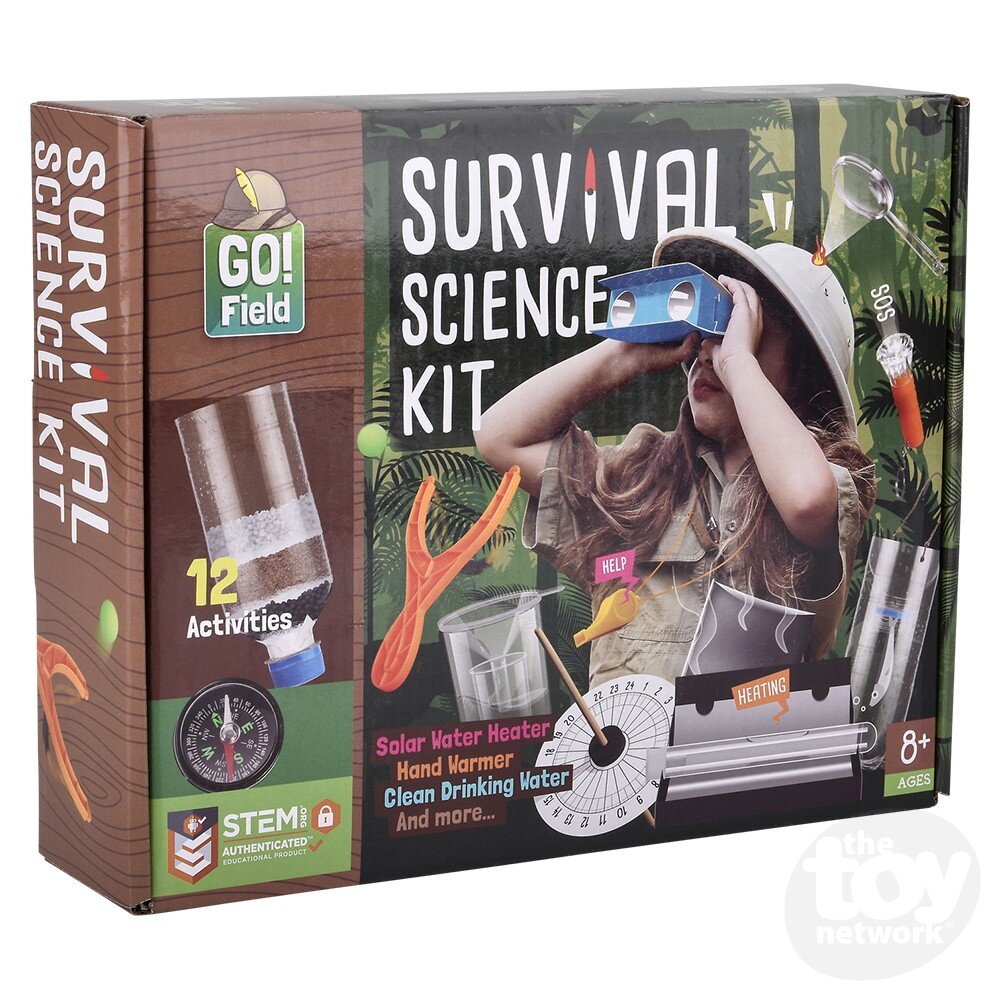 The Toy Network-Edu-Stem Survival Science Kit-AM-EDSUR-Legacy Toys