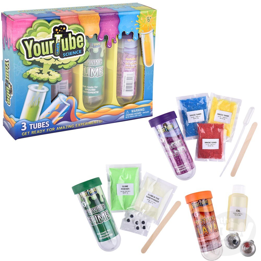 The Toy Network-Edu-Stem Your Tube Science Wonder Kit-AM-EDTUB-Legacy Toys