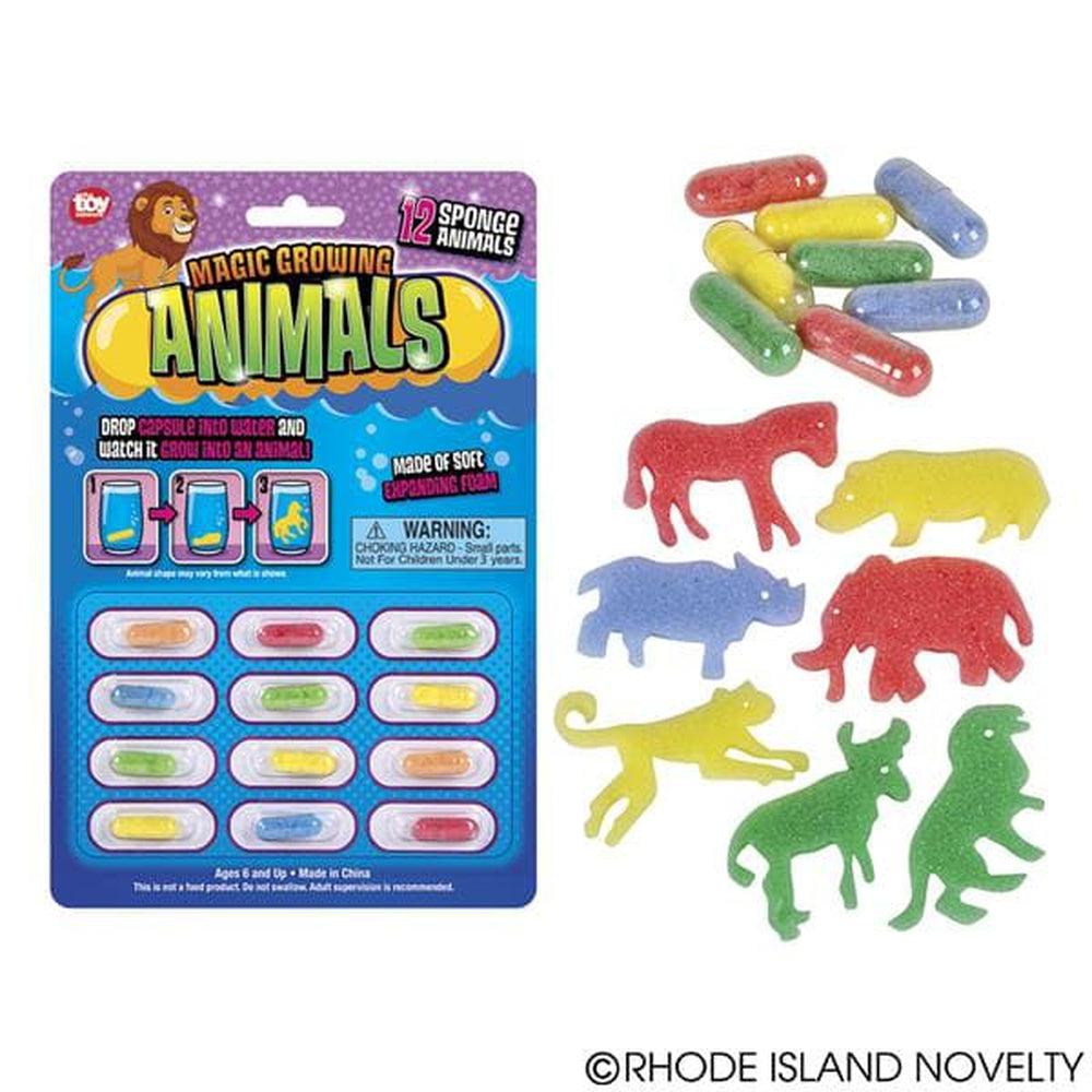 The Toy Network-Magic Growing Animal Capsules--Legacy Toys