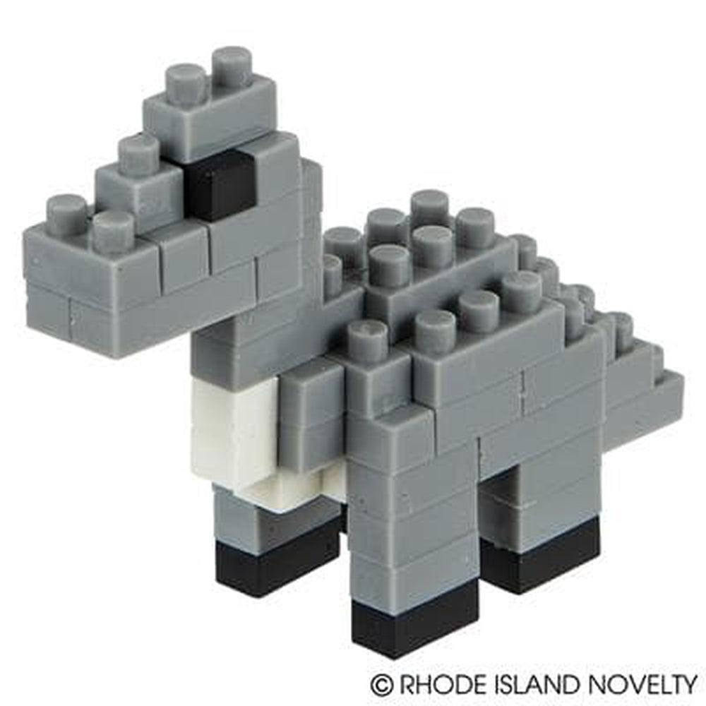 The Toy Network-Mini Blocks - Brontosaurus 51 Pieces-AM-MBBRO-Legacy Toys