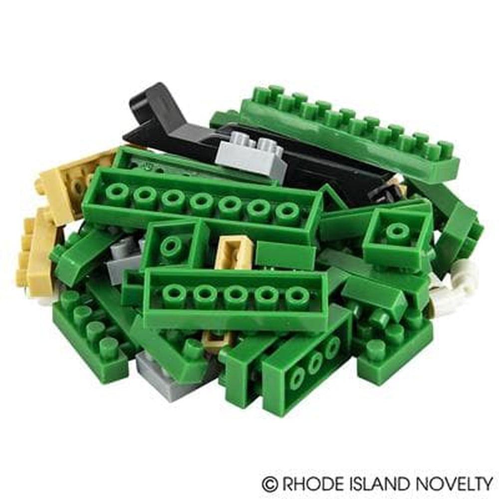 The Toy Network-Mini Blocks - Crocodile 61 Pieces-AM-MBCRO-Legacy Toys