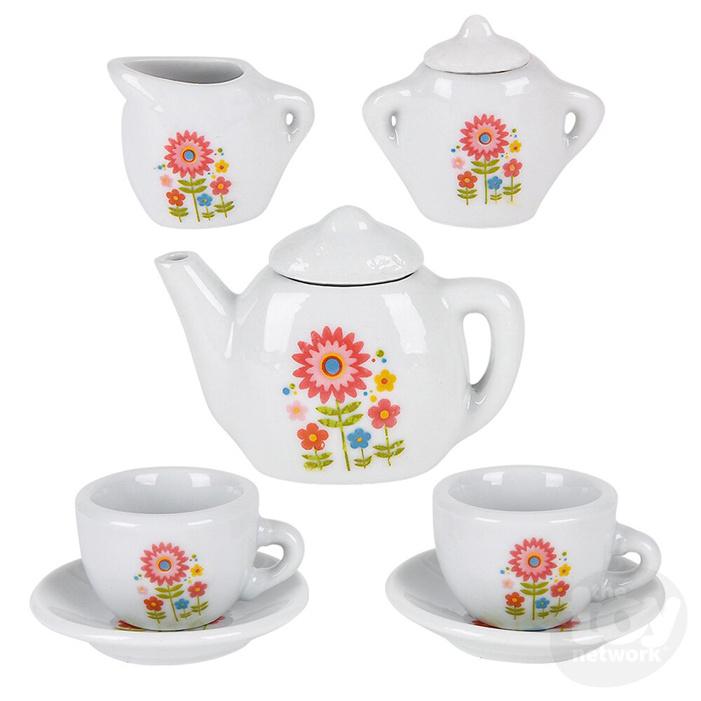 The Toy Network-Mini Porcelain Tea Set-TY-MINTE-Legacy Toys