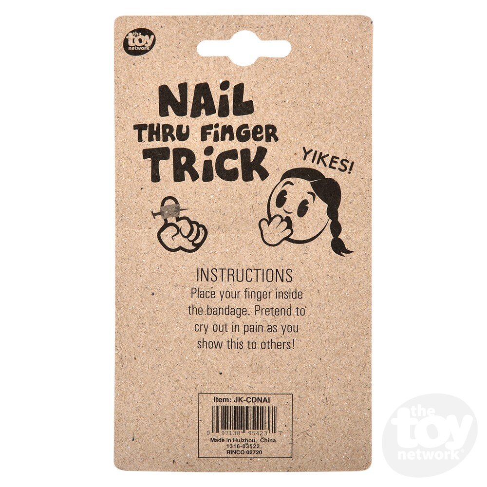 The Toy Network-Nail Through Finger Trick-JK-CDNAI-Legacy Toys