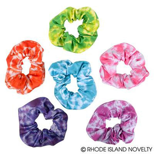 The Toy Network-Tie Dye Solid Fashion Hair Scrunchies--Legacy Toys
