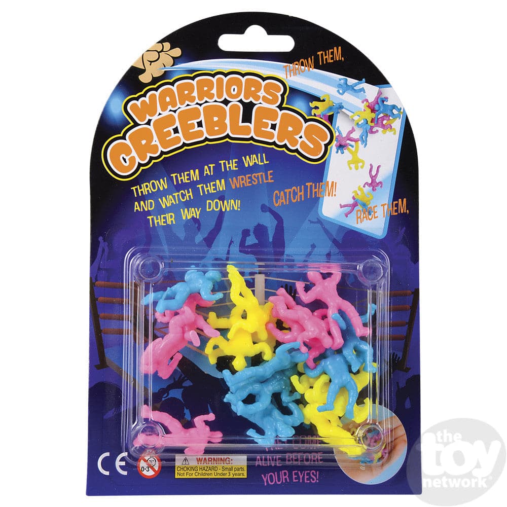 The Toy Network-Warrior Wall Crawlers 18 Pieces--Legacy Toys