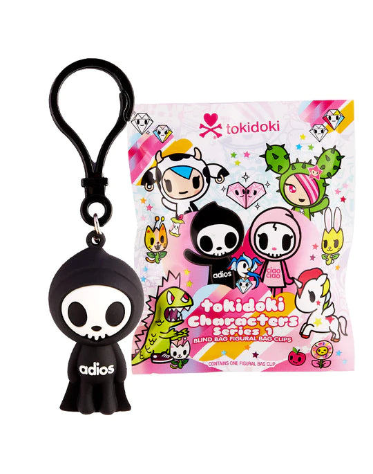 Tokidoki-Tokidoki Characters Bag Clips Series 1 Blind Box-TKBCLIPS1-MTI-NS-S-Single-Legacy Toys