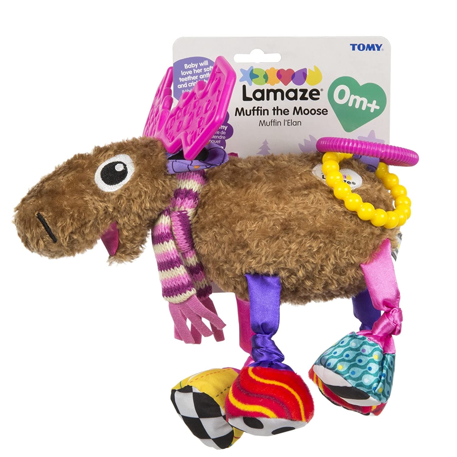 TOMY-Clip & Go - Muffin The Moose-L27555B-Legacy Toys