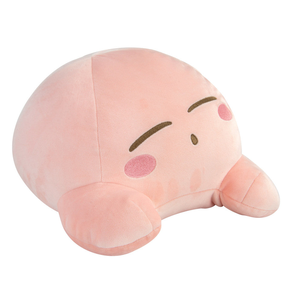 TOMY-Club Mocchi Mocchi Suya Suya Sleeping Friend - Kirby Mega Plush Toy – 15 inch-T12451B-Legacy Toys