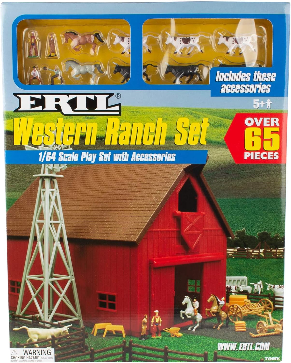 TOMY-ERTL Western Ranch Set-12278-Legacy Toys