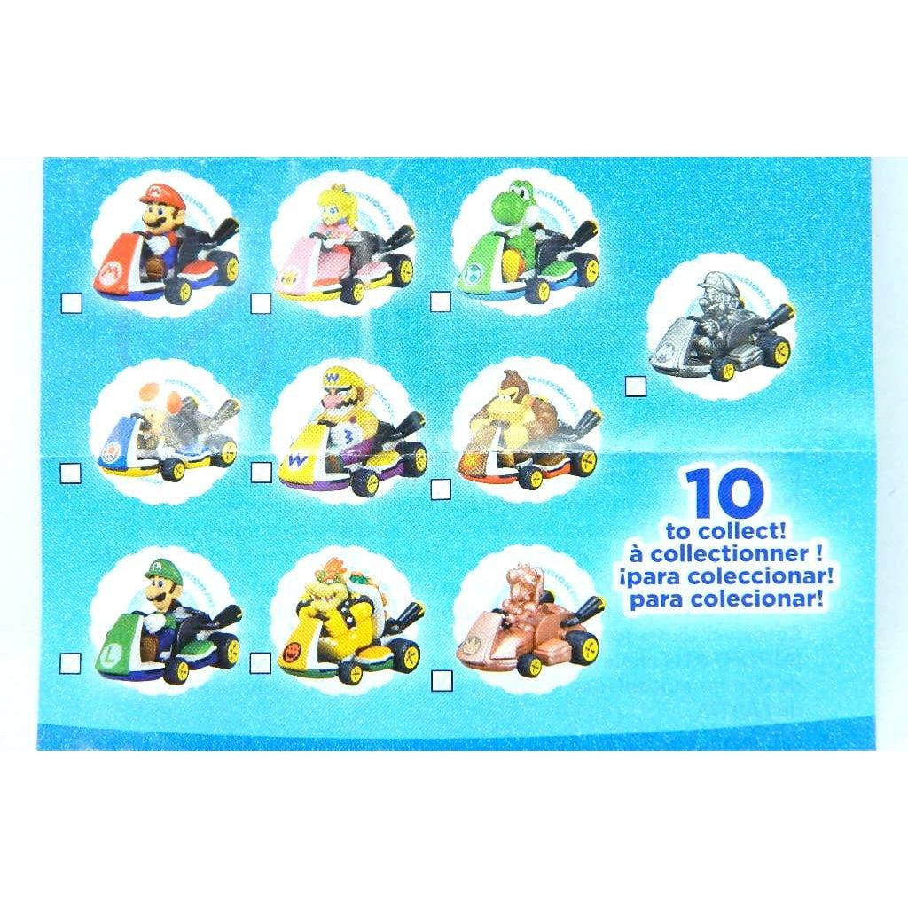 TOMY-Gachapon Mario Kart Pullback Racer - Assorted Styles-L67936A-Legacy Toys