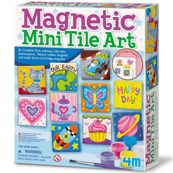 Toy Smith-4M-Craft Magnetic Mini Tile Art-4563-Legacy Toys