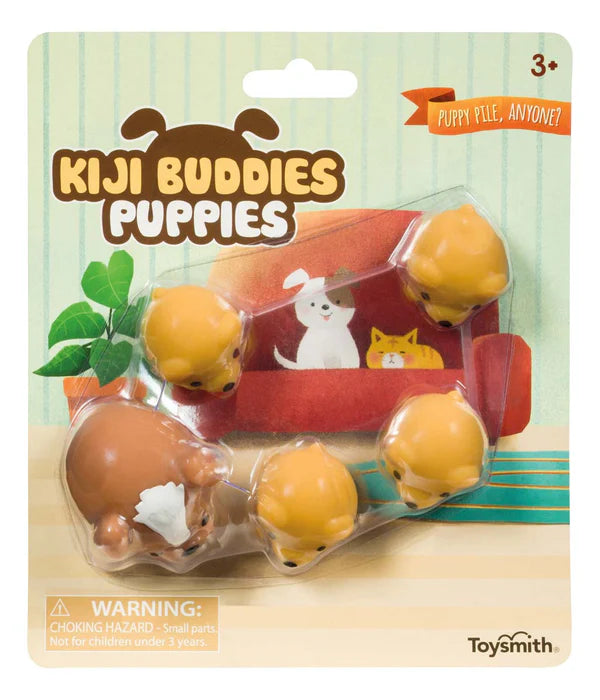 Toy Smith-Kiji Buddies Puppies-7193-Legacy Toys