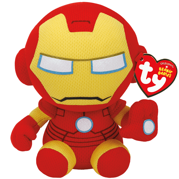 TY-Beanie Babies - Iron Man - Small 8