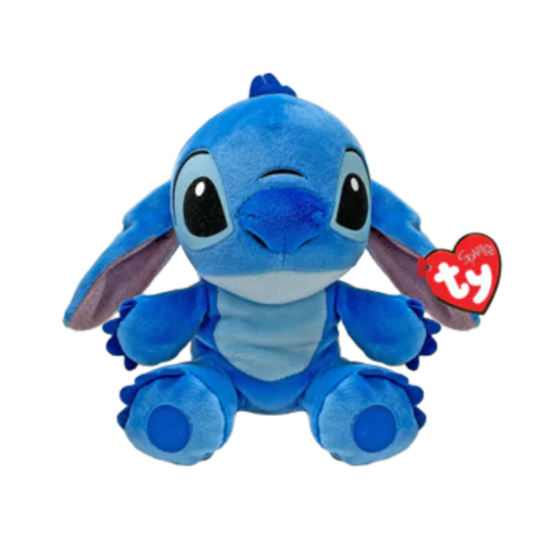 TY-Beanie Babies - Stitch- Soft Small 8