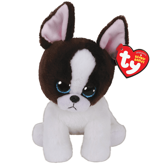 TY-Beanie Baby - Portia Brown and White Terrier - 8" Small-36274-Legacy Toys