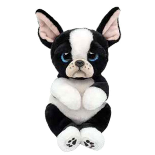 TY-Beanie Bellie - Tink the Black & White Dog - 8"-41054-Legacy Toys