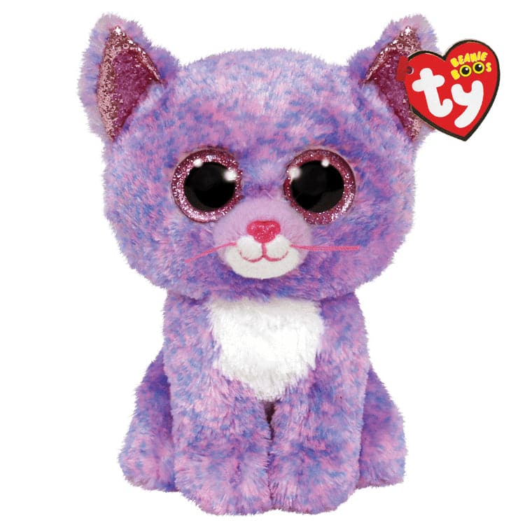 TY-Beanie Boo's - Cassidy the Cat--Legacy Toys