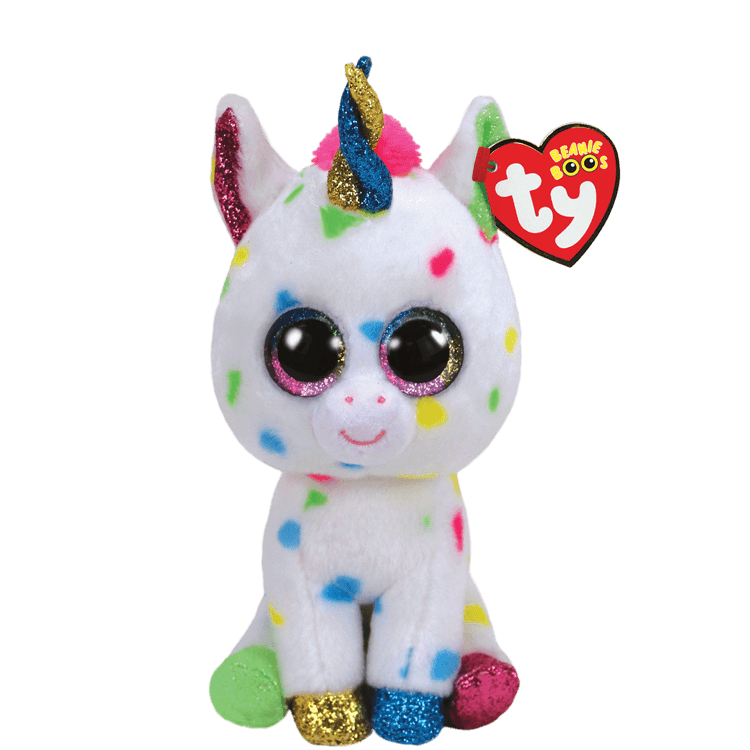 TY-Beanie Boo's - Harmonie the Unicorn-37266-Medium 13