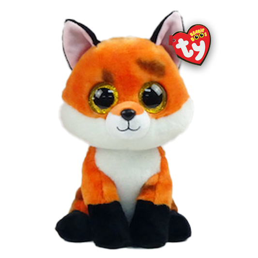 TY-Beanie Boo's - Meadow the Orange Fox--Legacy Toys