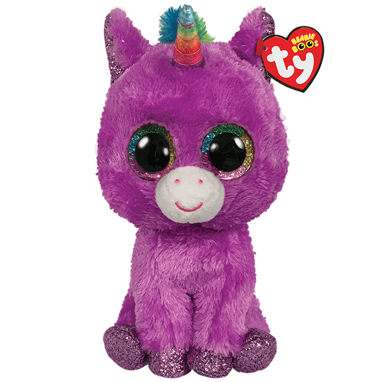 TY-Beanie Boo's - Rosette the Unicorn-36328-Small 6