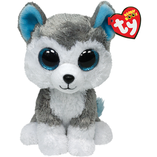 TY-Beanie Boo's - Slush the Husky-36006-6" Small-Legacy Toys