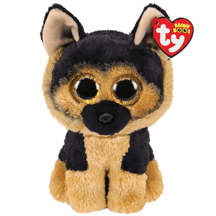 TY-Beanie Boo's - Spirit the German Shepherd-36309-8" Small-Legacy Toys