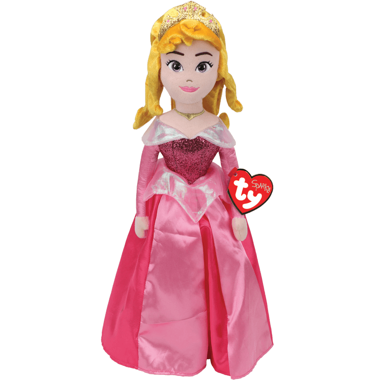 TY-Beanie - Disney - Princesses-02310-Aurora-Legacy Toys