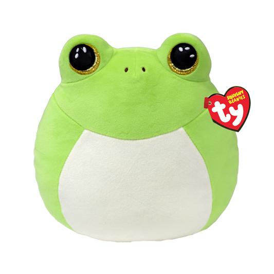 TY-Squish A Boo - Snapper the Frog-39274-14" Large-Legacy Toys