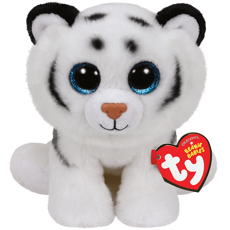 TY-Ty Classic Plush - Tundra - White Tiger - Medium 13