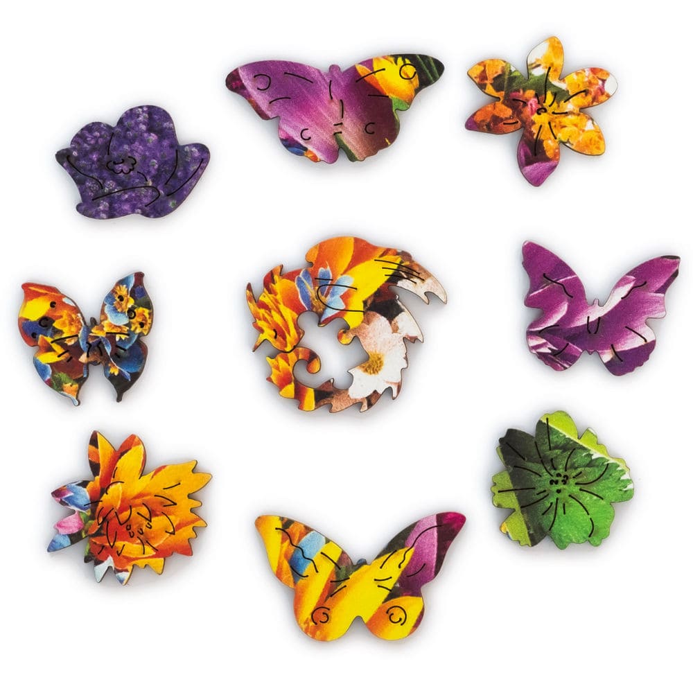 Unidragon-Flora - Blooming Bouquet Wooden Puzzle - 200 Pieces-UNI-BLOOMING-Legacy Toys