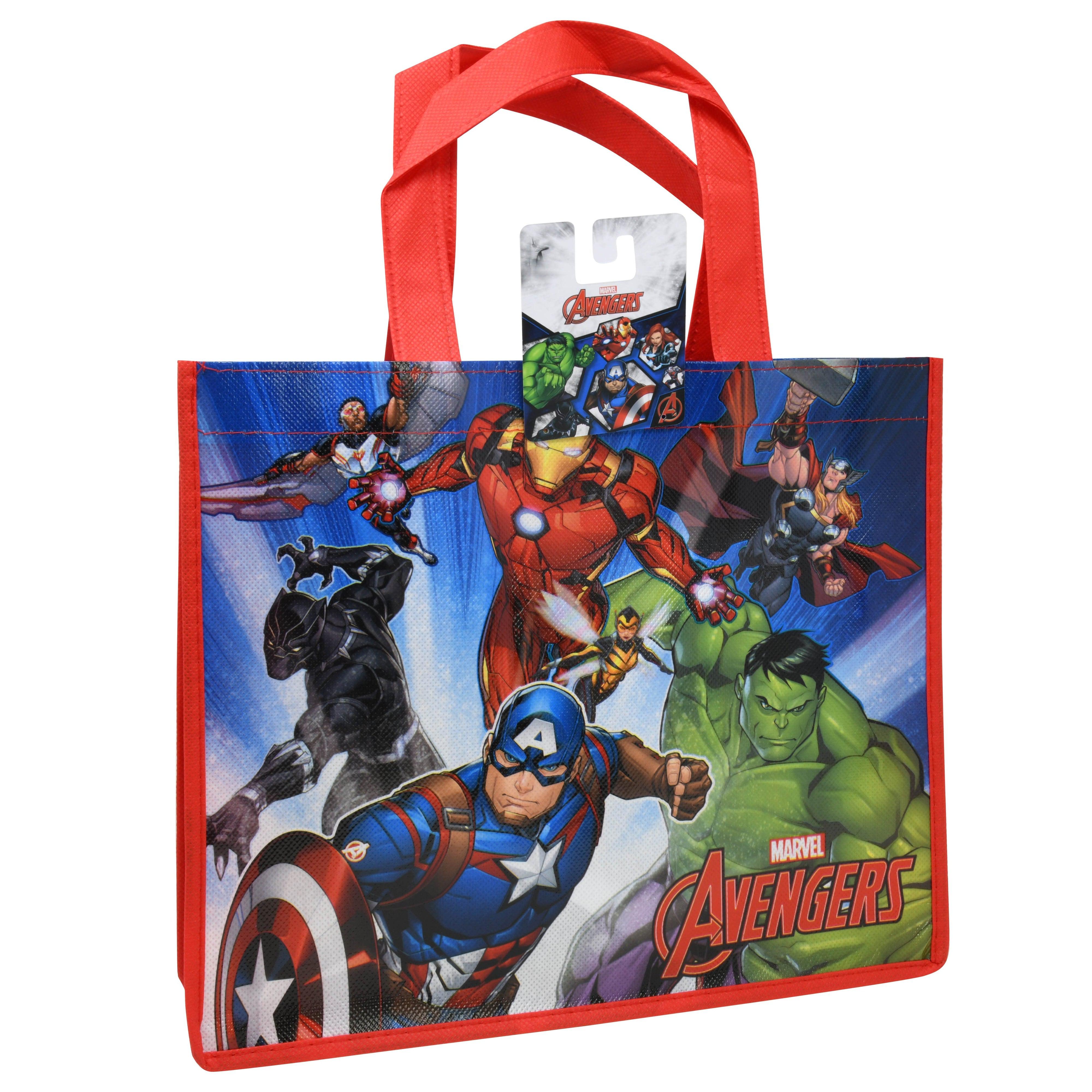 United Party-Avengers Medium Eco Friendly Non Woven Tote Bag-MCM161-Legacy Toys
