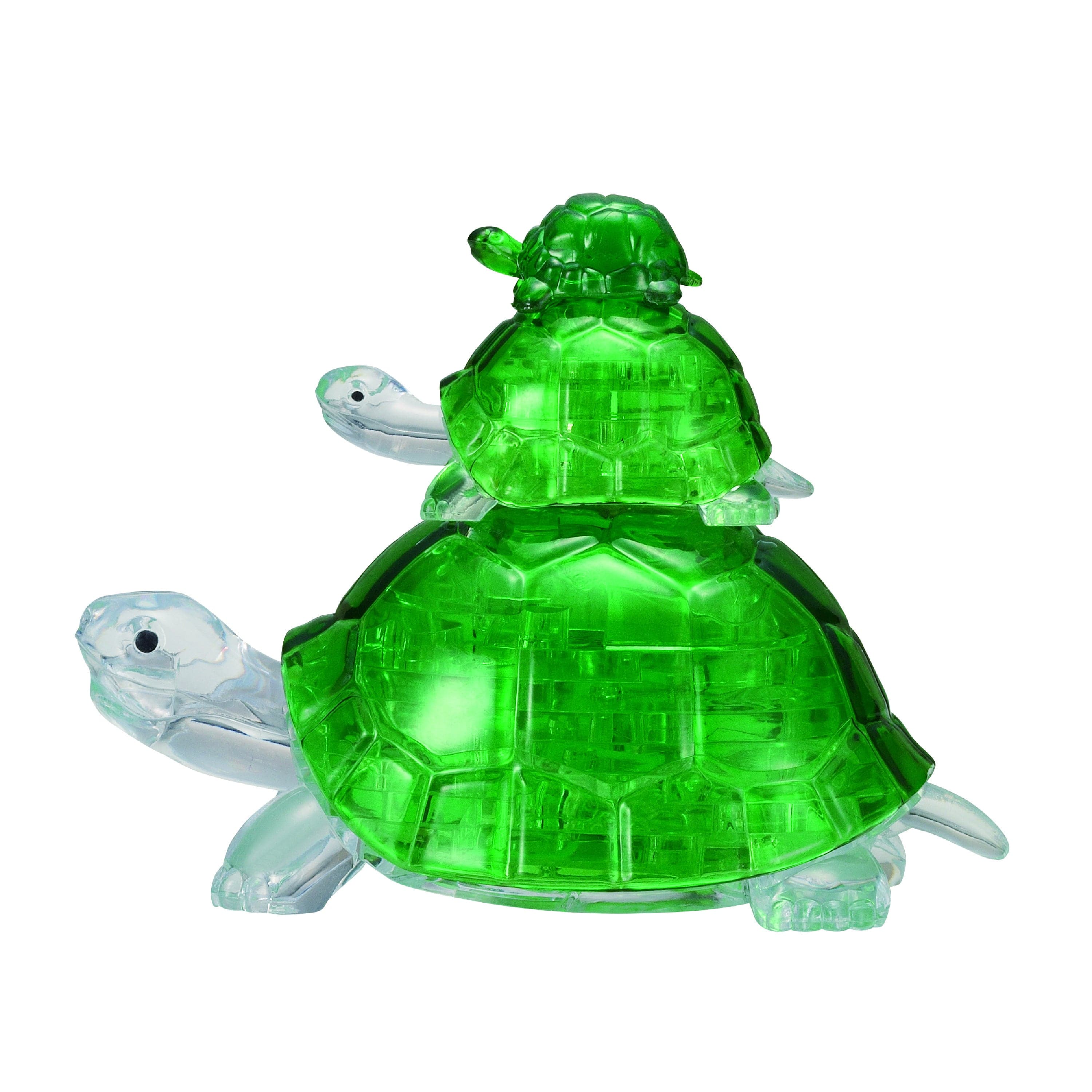 University Games-3D Crystal Puzzle - Turtles-31086-Legacy Toys
