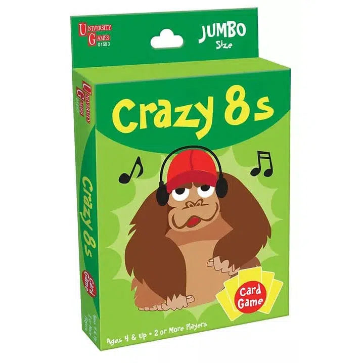 University Games-Crazy 8s Card Game-01593-Legacy Toys