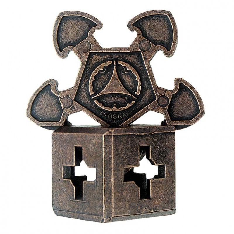 University Games-Hanayama Cast Puzzle - O'Gear - Level 3-30834-Legacy Toys