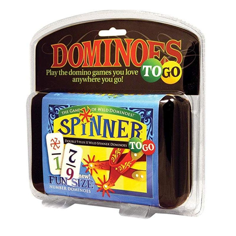 University Games-Spinner To Go Numbered Dominoes-55002-Legacy Toys