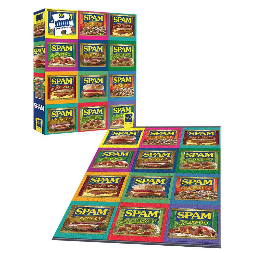 USAopoly-SPAM Sizzle, Pork And Mmm - 1,000 Piece puzzle-PZ143-000-Legacy Toys