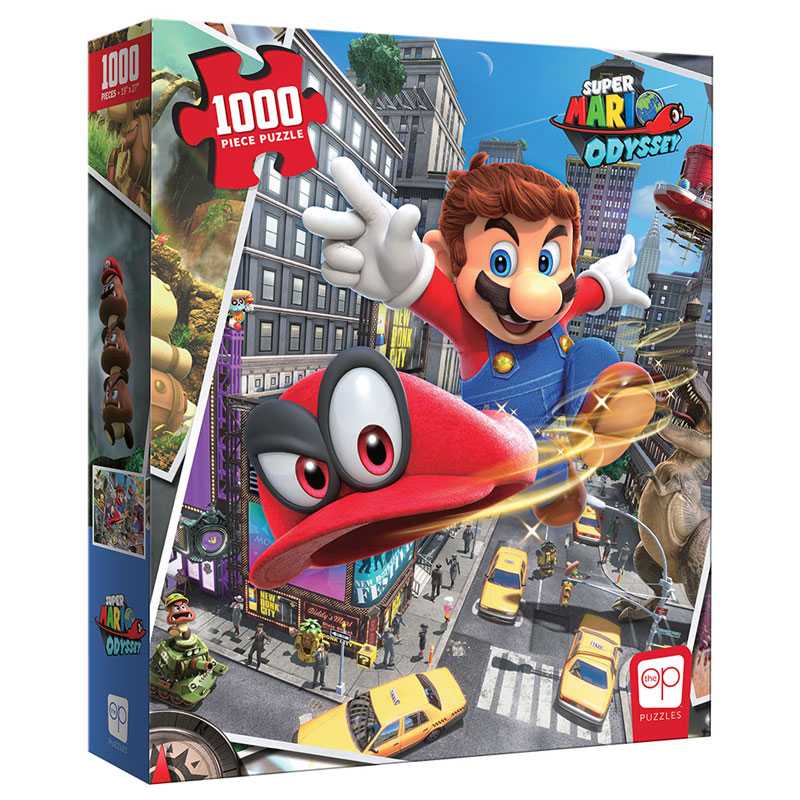 USAopoly-Super Mario Odyssey 1000pc Puzzle - Snapshot-PZ005-569-Legacy Toys