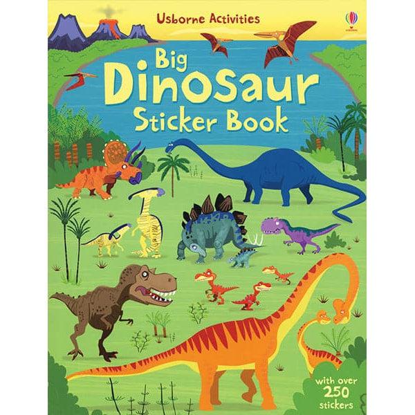 Usborne Books-Big Dinosaur Sticker Book-537692-Legacy Toys